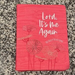 Bible book 📕 -Devotional Journal "Lord, It's Me Again" - 365 Daily Devotions